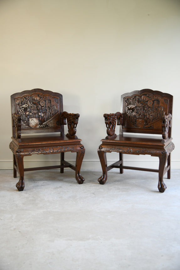 Pair Chinese Occasional Chairs