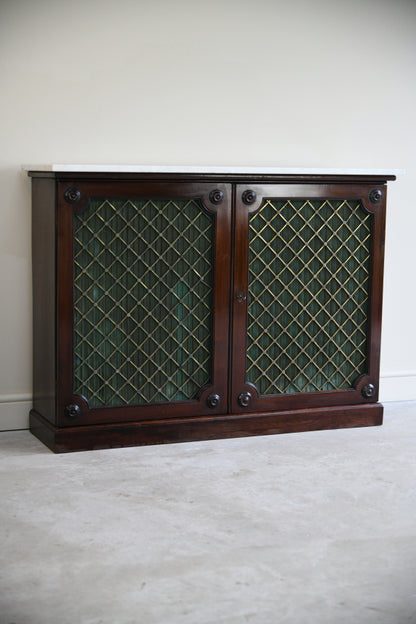 19th Century Mahogany & Marble Sideboard