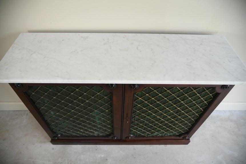 19th Century Mahogany & Marble Sideboard