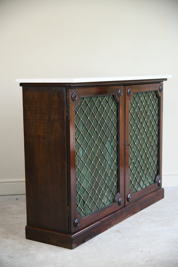 19th Century Mahogany & Marble Sideboard