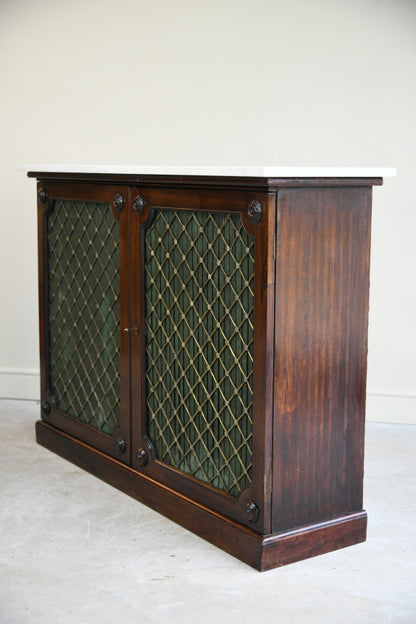 19th Century Mahogany & Marble Sideboard