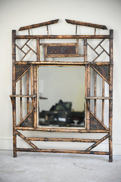 Victorian Bamboo Mirror