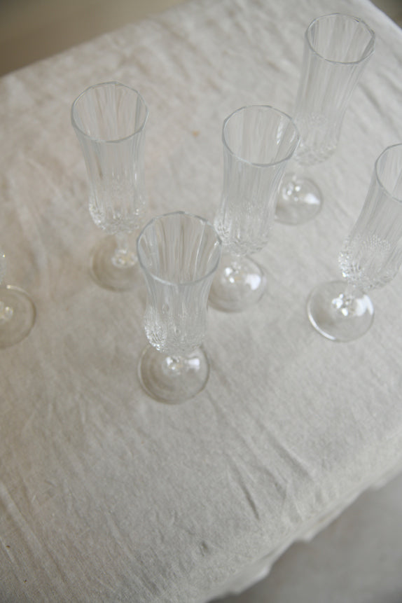 6 Champagne Glasses