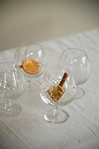 4 Brandy Glasses