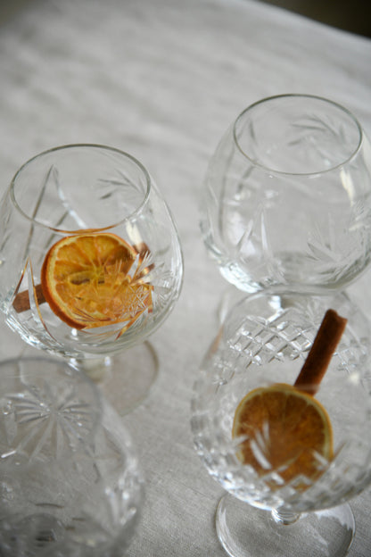 4 Brandy Glasses