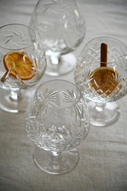 4 Brandy Glasses