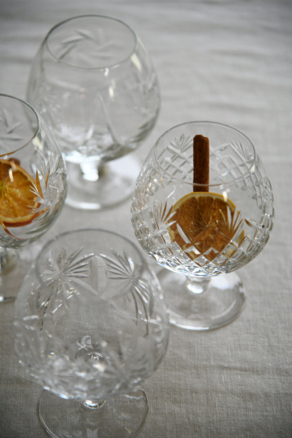 4 Brandy Glasses