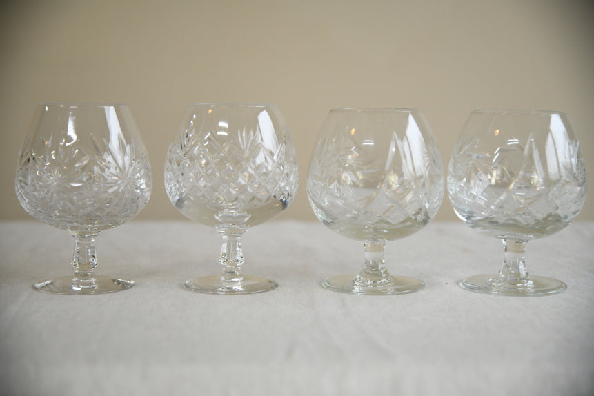 4 Brandy Glasses