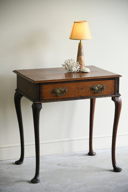 Antique Oak Side Table