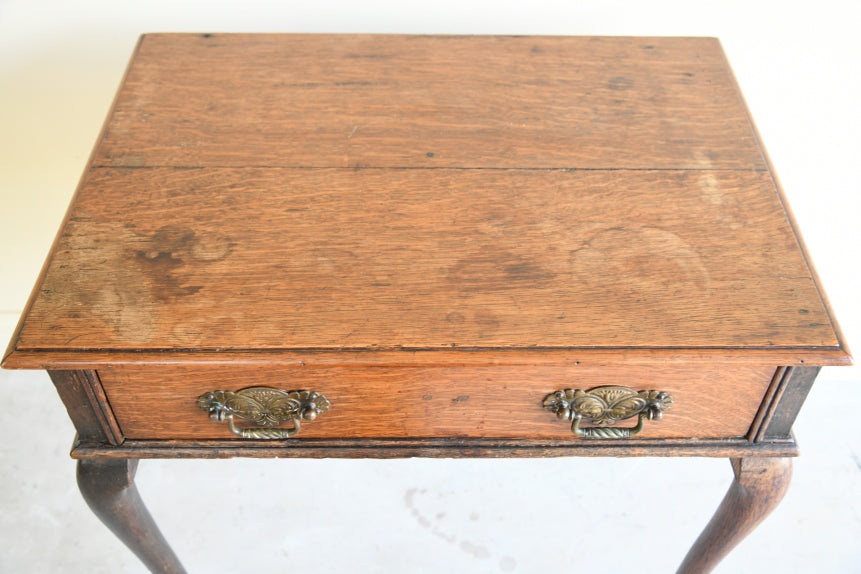 Antique Oak Side Table