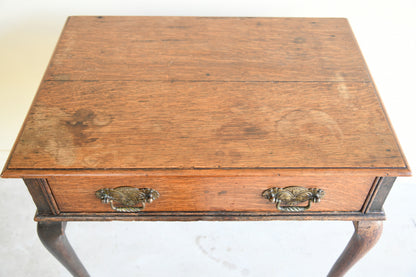 Antique Oak Side Table