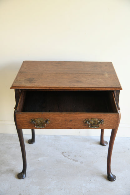 Antique Oak Side Table