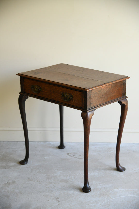 Antique Oak Side Table