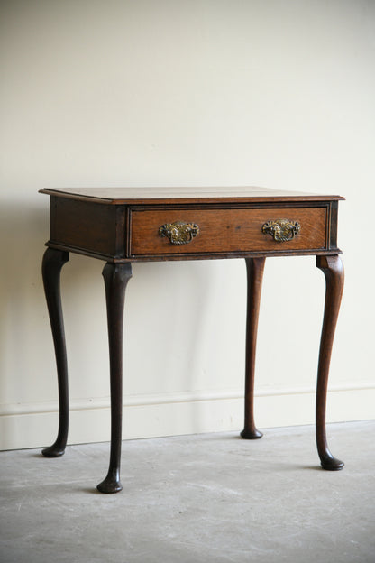Antique Oak Side Table