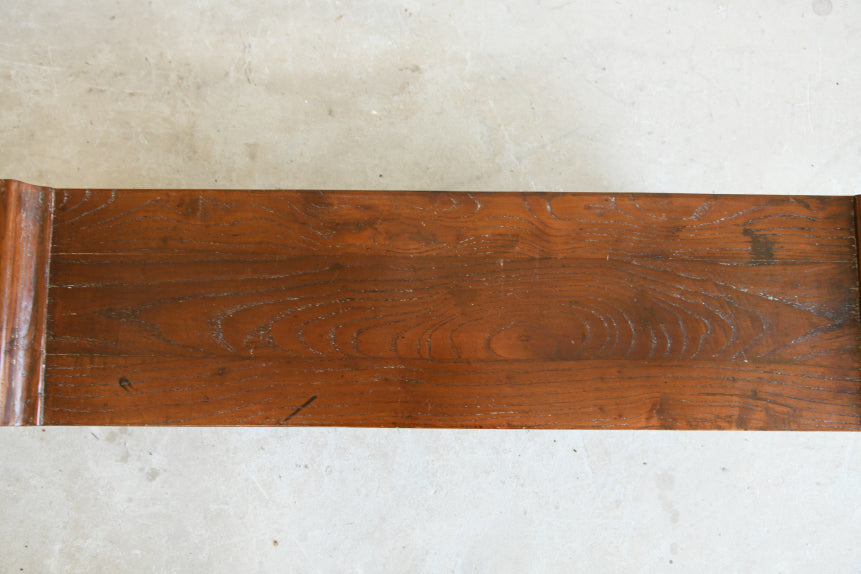 Chinese Elm Low Side Table