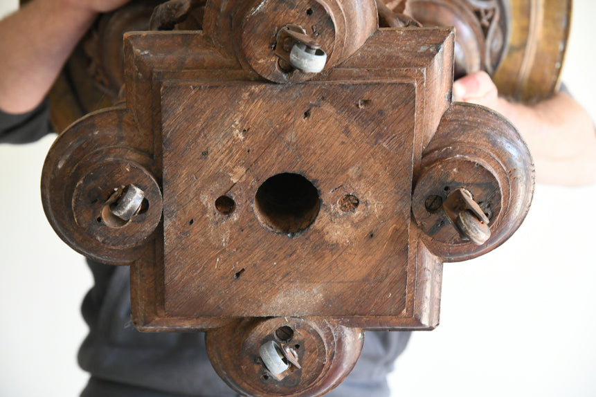 Indian Oak Occasional Table