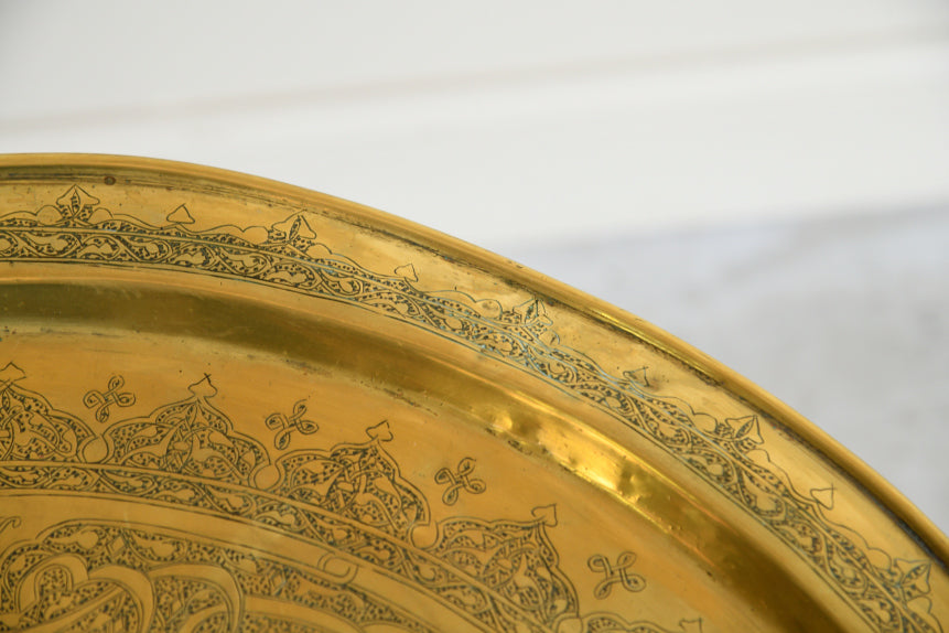 Indian Oak Occasional Table