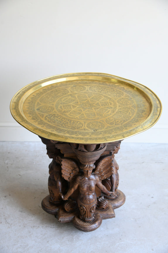 Indian Oak Occasional Table