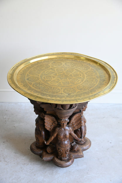 Indian Oak Occasional Table