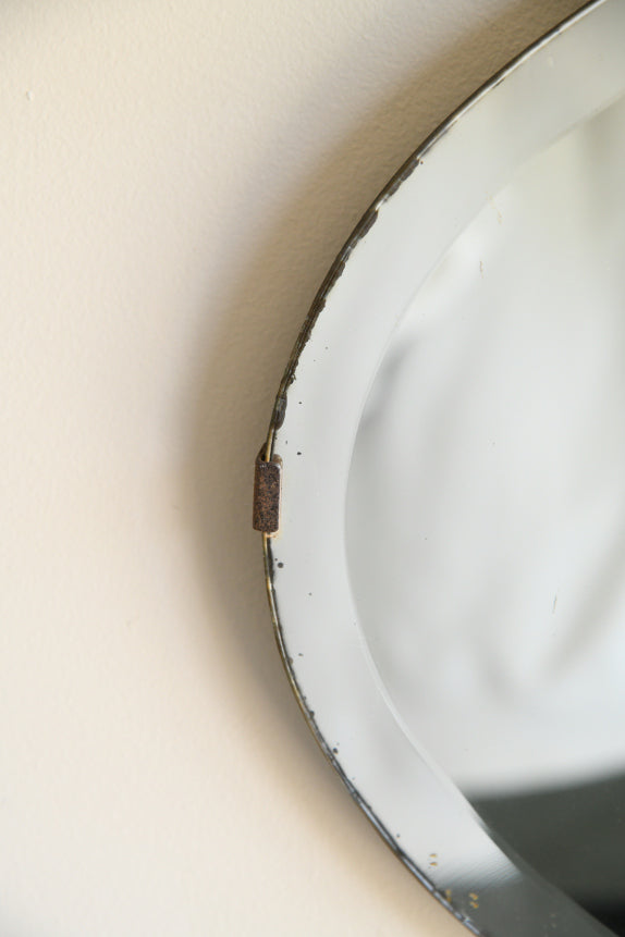 Vintage Frameless Mirror