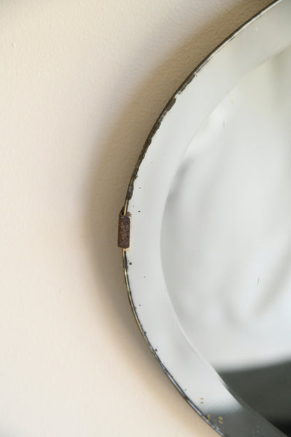 Vintage Frameless Mirror