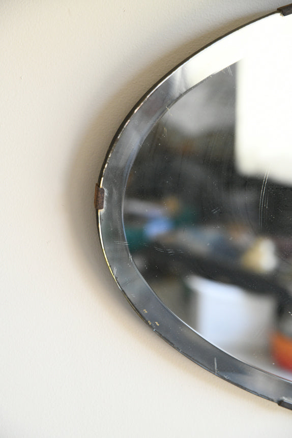 Vintage Frameless Mirror