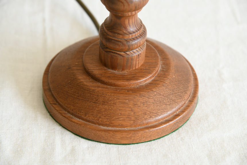 Turned Pine Table Lamp