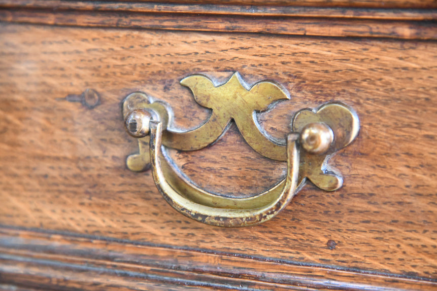 Georgian Style Oak Dresser Base