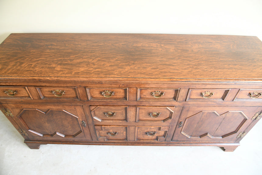 Georgian Style Oak Dresser Base