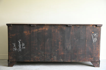 Georgian Style Oak Dresser Base