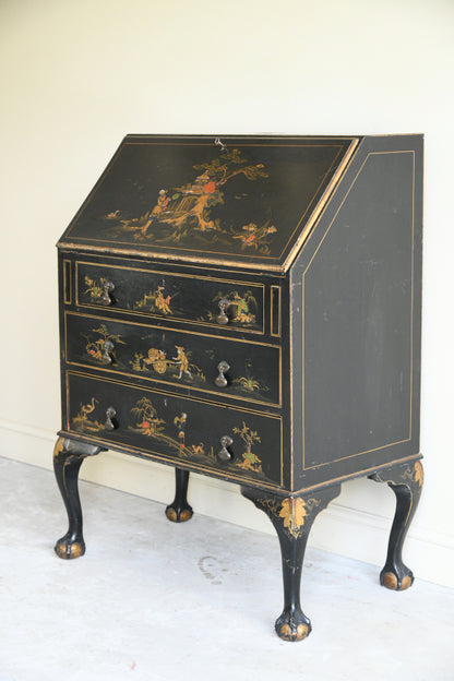 Vintage Chinoiserie Writing Bureau