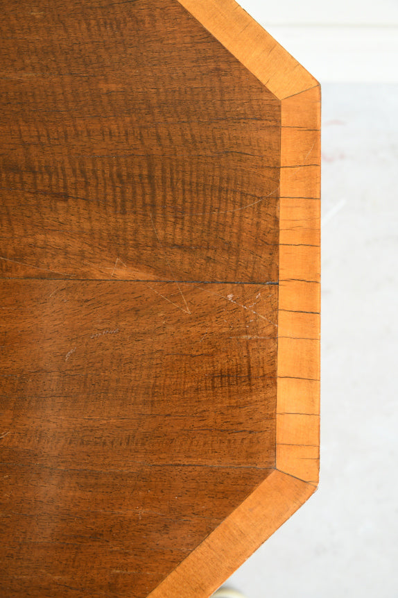 Octagonal Art Deco Occasional Table