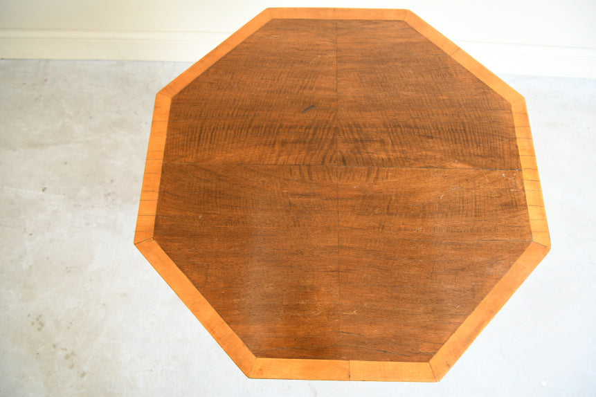 Octagonal Art Deco Occasional Table