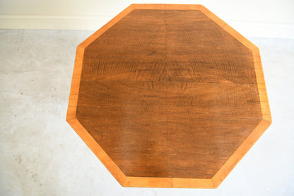 Octagonal Art Deco Occasional Table