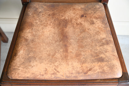 Set 6 Georgian Style Mahogany Dining Chairs