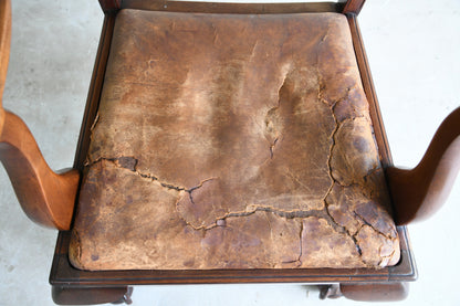 Set 6 Georgian Style Mahogany Dining Chairs