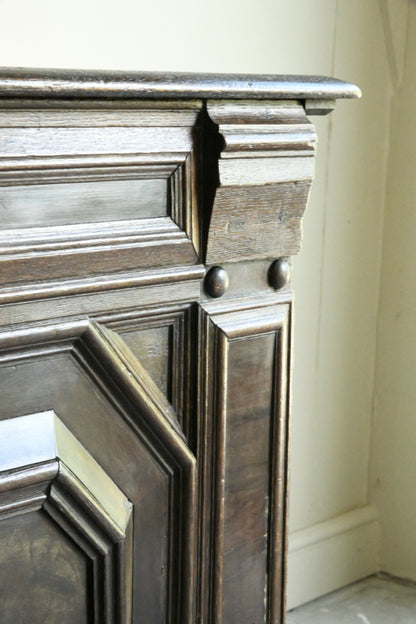 17th Century Style Oak Mule Chest