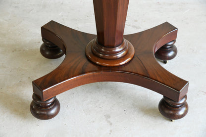 Antique Mahogany Tea Table