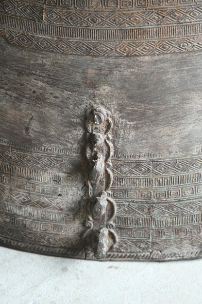 Asian Bronze Rain Drum Coffee Table