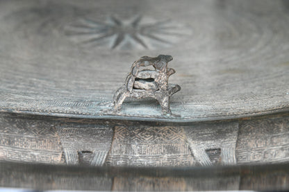 Asian Bronze Rain Drum Coffee Table