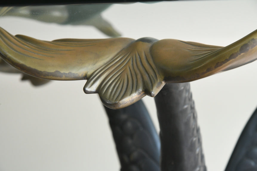 Bronze Dolphin Dining Table