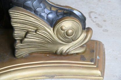 Bronze Dolphin Dining Table