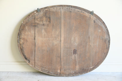 19th Century Oval Mirror
