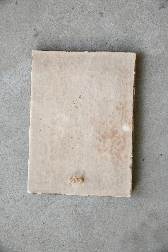 Plaster Sunflower Wall Plaque