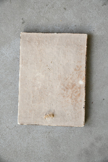 Plaster Sunflower Wall Plaque