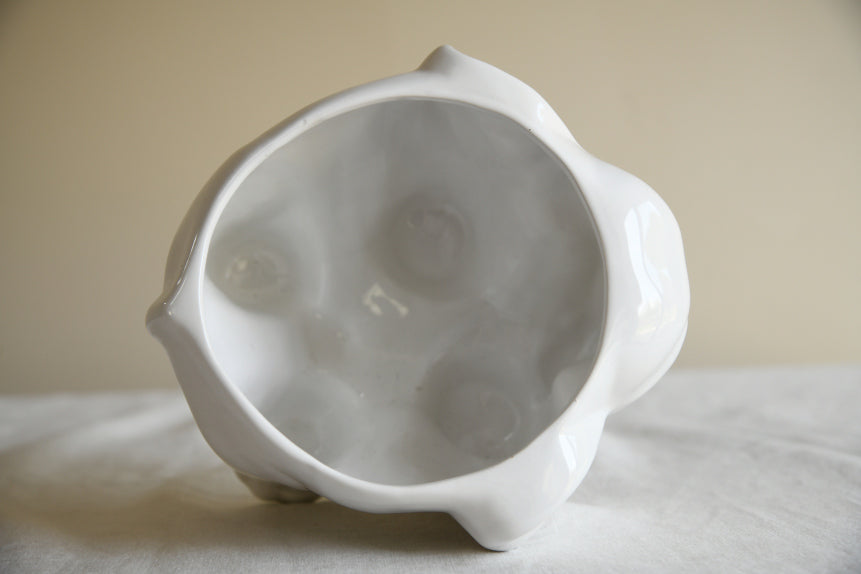 Vintage Ceramic Elephant Planter