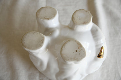 Vintage Ceramic Elephant Planter