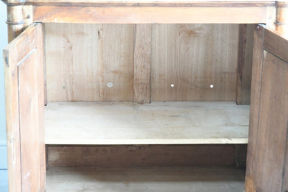 Antique Continental Fruitwood Cupboard