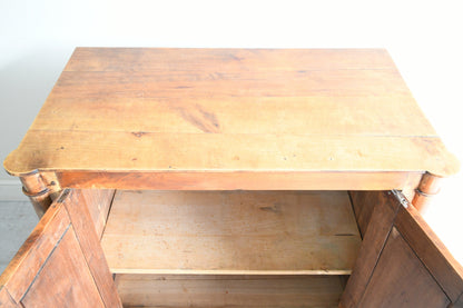 Antique Continental Fruitwood Cupboard