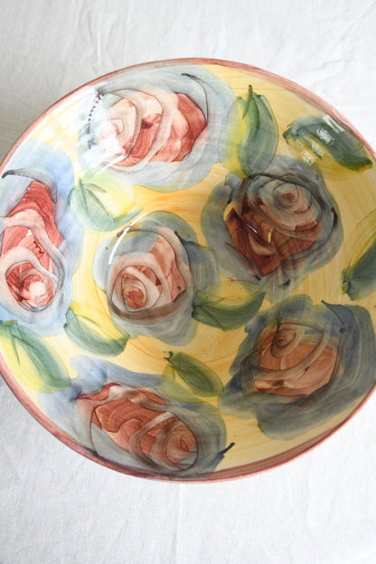Ceramic Rose Bowl
